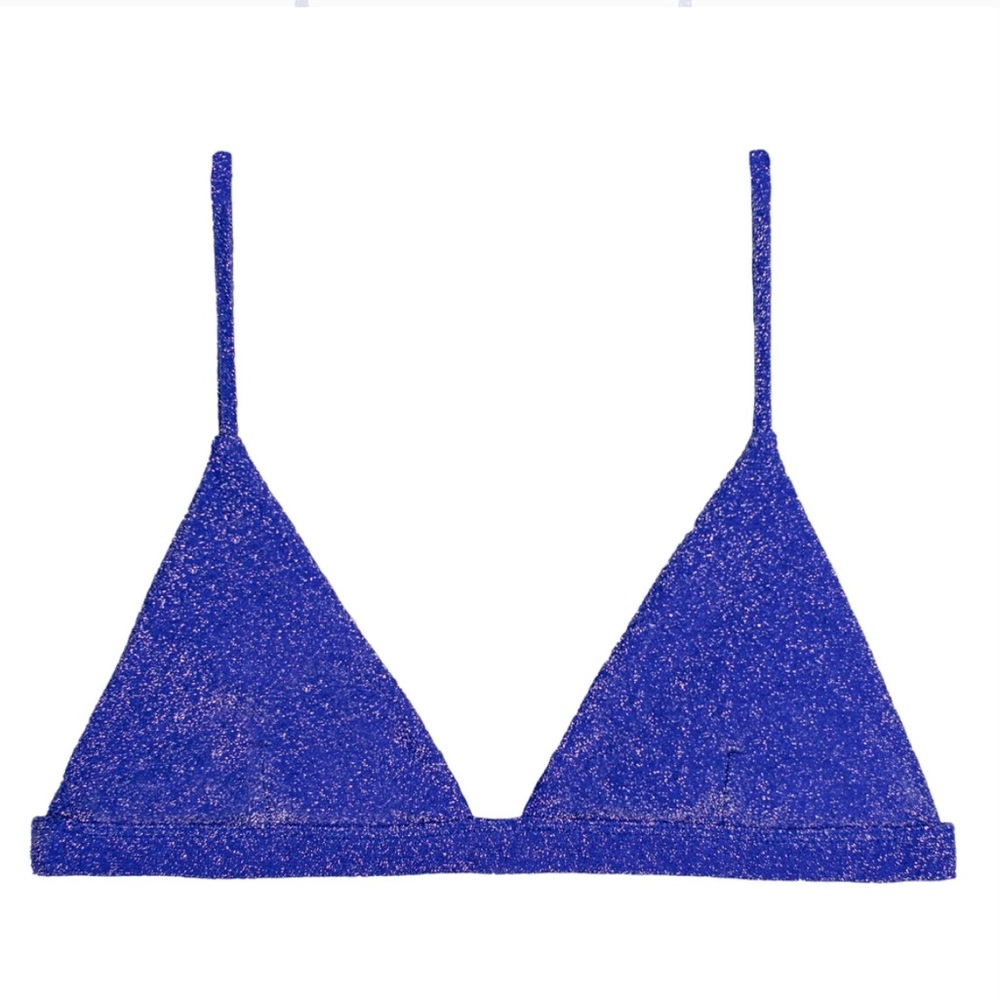 NWOT: Mikoh “Taga” bikini top, size S; New Without Tags; never worn